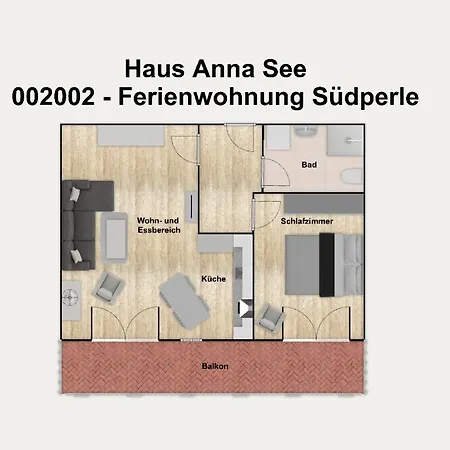 Apartment Haus Anna Suedperle Wangerooge